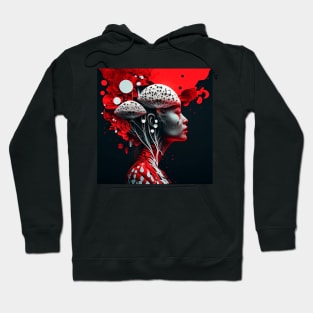 Mushroom girl 26 Hoodie